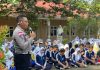 Polres Bintan Adakan Penyuluhan Tertib Berlalu Lintas di SMAN 1 Teluk Bintan