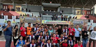 Tim Sepak Bola Lingga Lolos ke Final Popda IX di Batam