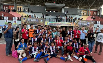 Tim Sepak Bola Lingga Lolos ke Final Popda IX di Batam