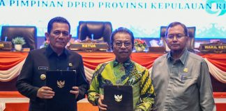 Gubernur Ansar dan Pimpinan DPRD Kepri Tandatangani Nota Kesepakatan KUPA-PPAS Perubahan APBD 2024