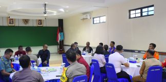 Gelar Coffe Morning, Lanal Tarempa Ajak Instansi Terkait Lebih Perhatikan Penggunaan Transportasi Laut