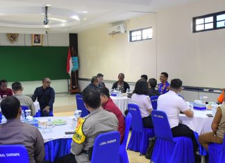 Gelar Coffe Morning, Lanal Tarempa Ajak Instansi Terkait Lebih Perhatikan Penggunaan Transportasi Laut