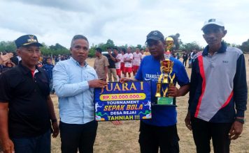 Asisten III Kabupaten Lingga Resmi Menutup Turnamen Sepak Bola Rejai Cup 2024, Berikut Daftar Juaranya