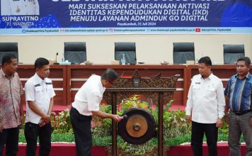 Disdukcapil Kota Payakumbuh Helat Gebyar Aktivasi Identitas Kependudukan Digital