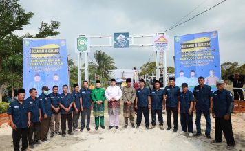 Bupati Siak Resmikan Gerai Pujasera UMKM di Buana Makmur