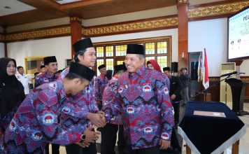 Hadiri Pelantikan Pengurus PPDI Siak, Alfedri Nilai Kinerja Pemerintah Kampung Sudah Baik