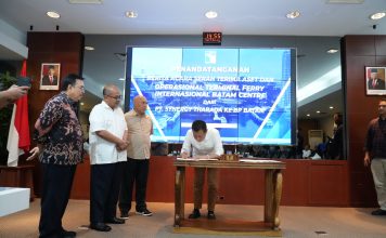 BP Batam dan PT. Metro Nusantara Bahar Teken Kerjasama Pelabuhan Batam Centre, Mitra Lama Tak Hadir Dalam Serah Terima Aset