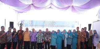 Desa Teluk Dalam Dikunjungi Tim Evaluasi Lomba Tertib Administrasi PKK Tingkat Provsu