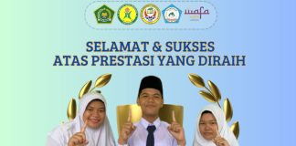 Peserta KSM-P MTs Aqidatunnajin Raih Juara 1 Kategori Beregu Secara Online