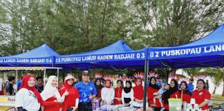Meriahkan HUT RI ke-79, Lanud RSA Natuna Gelar Pasar Minggu Ria dan Lomba 17-an