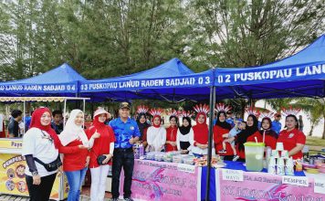 Meriahkan HUT RI ke-79, Lanud RSA Natuna Gelar Pasar Minggu Ria dan Lomba 17-an
