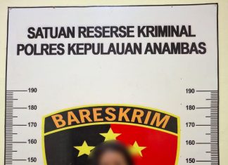 Terduga Pelaku Penyebaran Video Pornografi Ditahan Satreskrim Polres Kepulauan Anambas