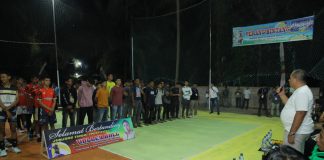 Wakil Bupati Asahan Buka Turnament Bola Volly Kades CUP II Di Kecamatan Setia Janji