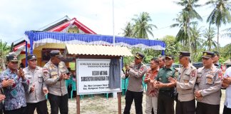 Kapolres AKBP Nanang Budi Santosa Resmikan 2 Kantor Polsubsektor Baru