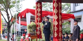 Kapolres Payakumbuh AKBP Ricky Ricardo Jadi Irup pada Upacara HUT RI Ke-79