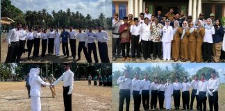 Peringati HUT RI ke-79, Pemerintah Desa Pena’ah Gelar Upacara Khidmat