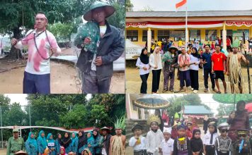 Pawai Rakyat di Desa Baran Meriahkan HUT ke-79 RI, Semangat Kemerdekaan Membara