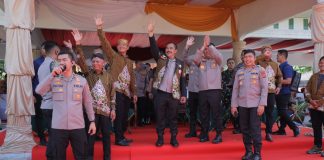 Wakapolri Hadiri HUT Pujakesuma Ke 44 Tahun 2024 Kabupaten Asahan