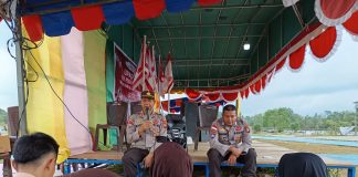 Tanamkan Kedisiplinan, Kasat Binmas Berikan Penyuluhan Kepada Anggota Pramuka