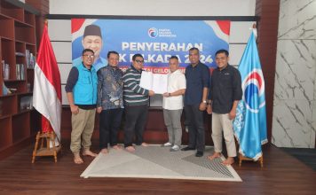 7 Partai Politik Mengalir Dukung Paslon Nizar-Novrizal di Pilkada Lingga