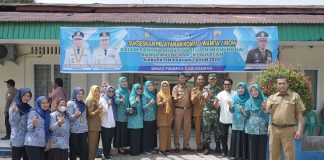 Bupati Asahan Tinjau Pelayanan Kontap Wanita Dalam Rangka Bhakti Sosial TNI Manunggal