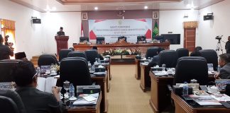 Sidang Paripurna Penyampaian Pidato Nota Keuangan RAPBD Natuna Tahun 2025