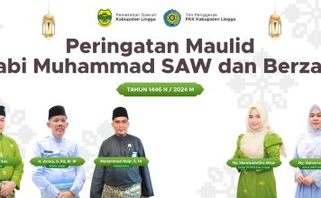 Peringati Maulid Nabi, Pemkab Lingga Gelar Berzanji dan Tabligh Akbar