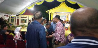 Malam Seni Budaya Sedekah Bumi, Antusiasme Warga Gunung Putri Sambut Bupati Natuna Wan Siswandi