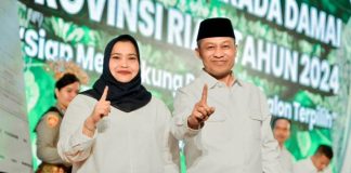 Hadiri Deklarasi Damai Pilkada Polda Riau, Kasmarni Ajak Masyarakat Bersatu Berantas Hoax pada Pilkada tahun 2024