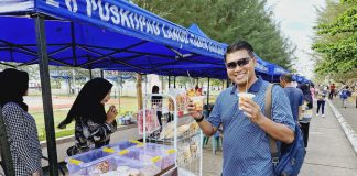 Dukung UMKM Lokal, Lanud Raden Sadjad Natuna Gelar Pasar Minggu Ria