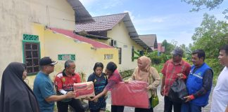 Bupati Natuna Tanggap Bencana, Perintahkan Dinas Sosial Berikan Bantuan kepada Warga Terdampak Badai