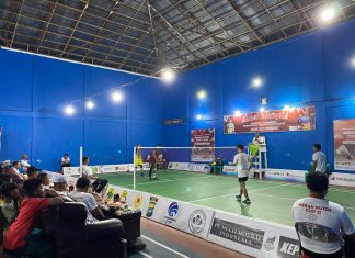 Turnamen Bulutangkis Merah Putih Cup II 2024 Resmi Dibuka di Lingga