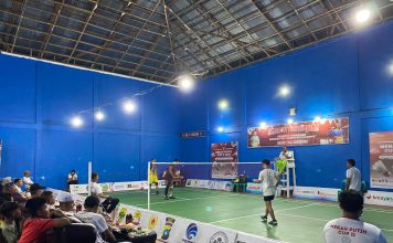 Turnamen Bulutangkis Merah Putih Cup II 2024 Resmi Dibuka di Lingga