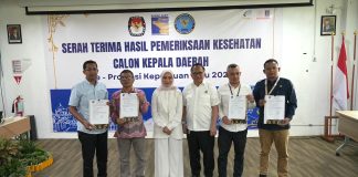 RSBP Batam Serahkan Hasil Pemeriksaan MCU Calon Kepala Daerah 2024