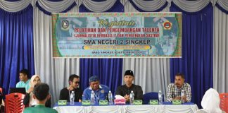 PWI Lingga Ajak Pelajar Tangkal Hoax dan Ujaran Kebencian di Media Sosial