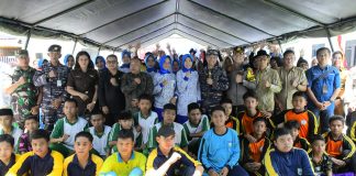 Makan Bergizi Gratis Serentak Di Lantamal & Lanal dalam rangka HUT Ke-79 TNI Angkatan Laut Tahun 2024