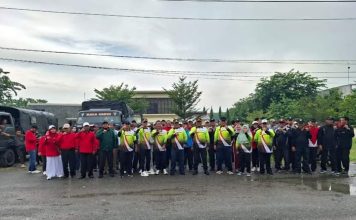 Camat Kota Kisaran Timur Mengikuti Pelaksanaan Kirab Api PON XXI Aceh-Sumut 2024