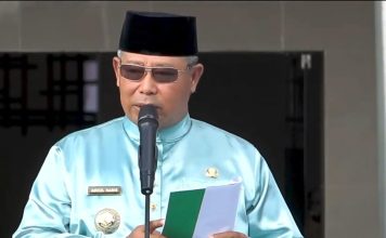 Bupati Abdul Haris Jadi Inspektur Upacara Hari Jadi Kabupaten Kepulauan Anambas ke-16