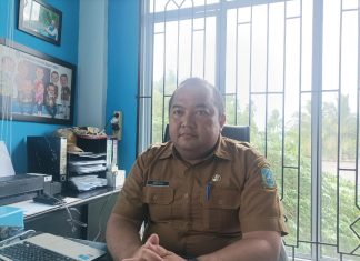 DKUMPP Anambas Gesa Relokasi Pedagang di Pasar Loka Tarempa