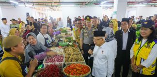 Wapres Ma’ruf Amin Resmikan Pasar Baru Encik Puan Perak Tanjungpinang