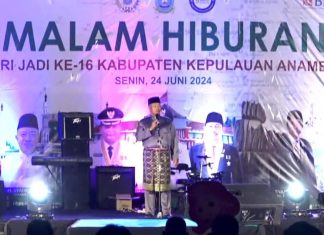 Bupati Anambas Ajak Masyarakat Jaga Laut Demi Masa Depan Anak Cucu