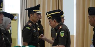 Resmi Dilantik Oleh Kajati Kepri, Budhi Purwanto Pimpin Kejaksaan Negeri Anambas