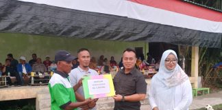 Tanjung Kelit FC Raih Kemenangan di Final Turnamen U-40 Desa Duara