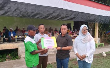 Tanjung Kelit FC Raih Kemenangan di Final Turnamen U-40 Desa Duara