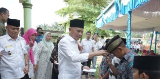 Bupati Asahan Bersama Forkopimda kuti Pengajian Akbar Attahadul Amam