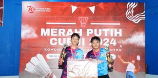 Turnamen Merah Putih Cup II, Habib/Ari Tumbangkan Sang Juara Bertahan