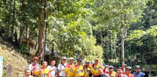 Polres Lingga Gelar Sepeda Santai Memeriahkan Hut Polantas ke-69