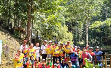Polres Lingga Gelar Sepeda Santai Memeriahkan Hut Polantas ke-69
