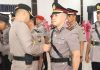 Kapolres Pimpin Upacara Sertijab dan Pelantikan Pejabat Utama Polres Lingga