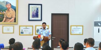 Jam Komandan, Danlanud RSA Natuna Berikan Arahan Penting ke Personel